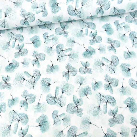 Delicate Earth French Terry, White