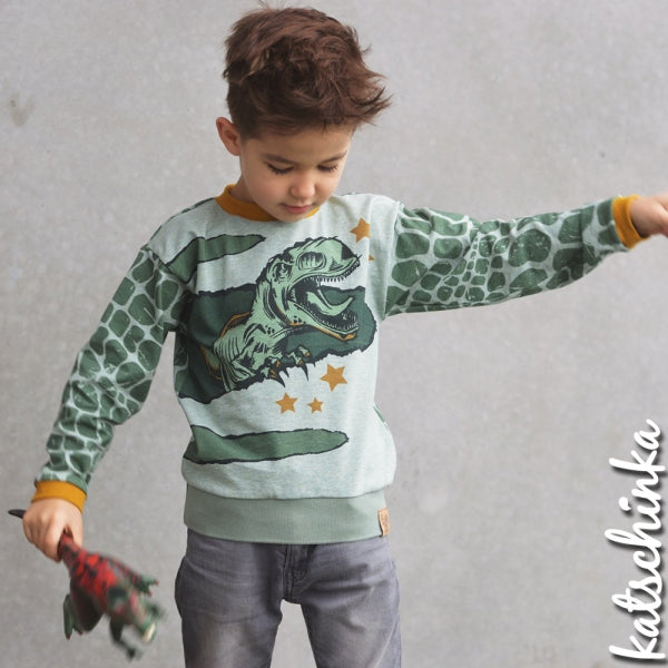 DinoPower Organic Jersey RAPPORT, Green