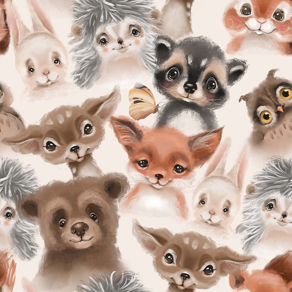 Doe Eyed Forest Friends Organic Jersey