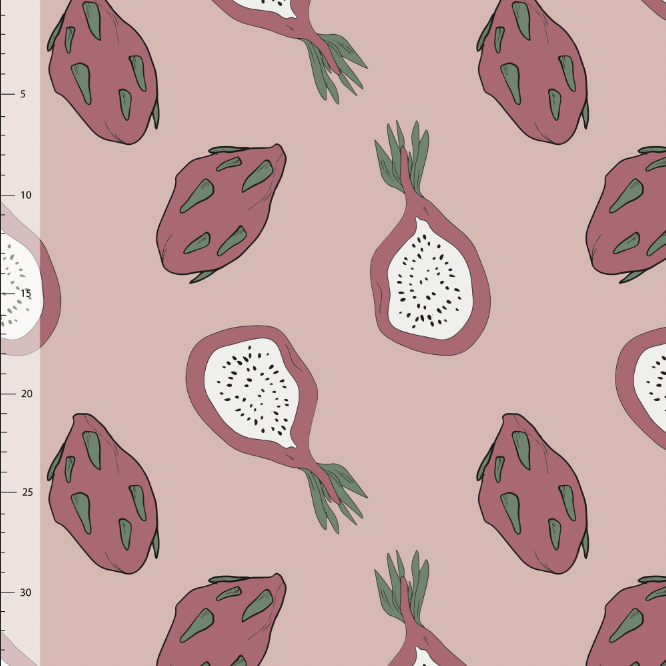 Dragonfruit Organic Jersey, Rose