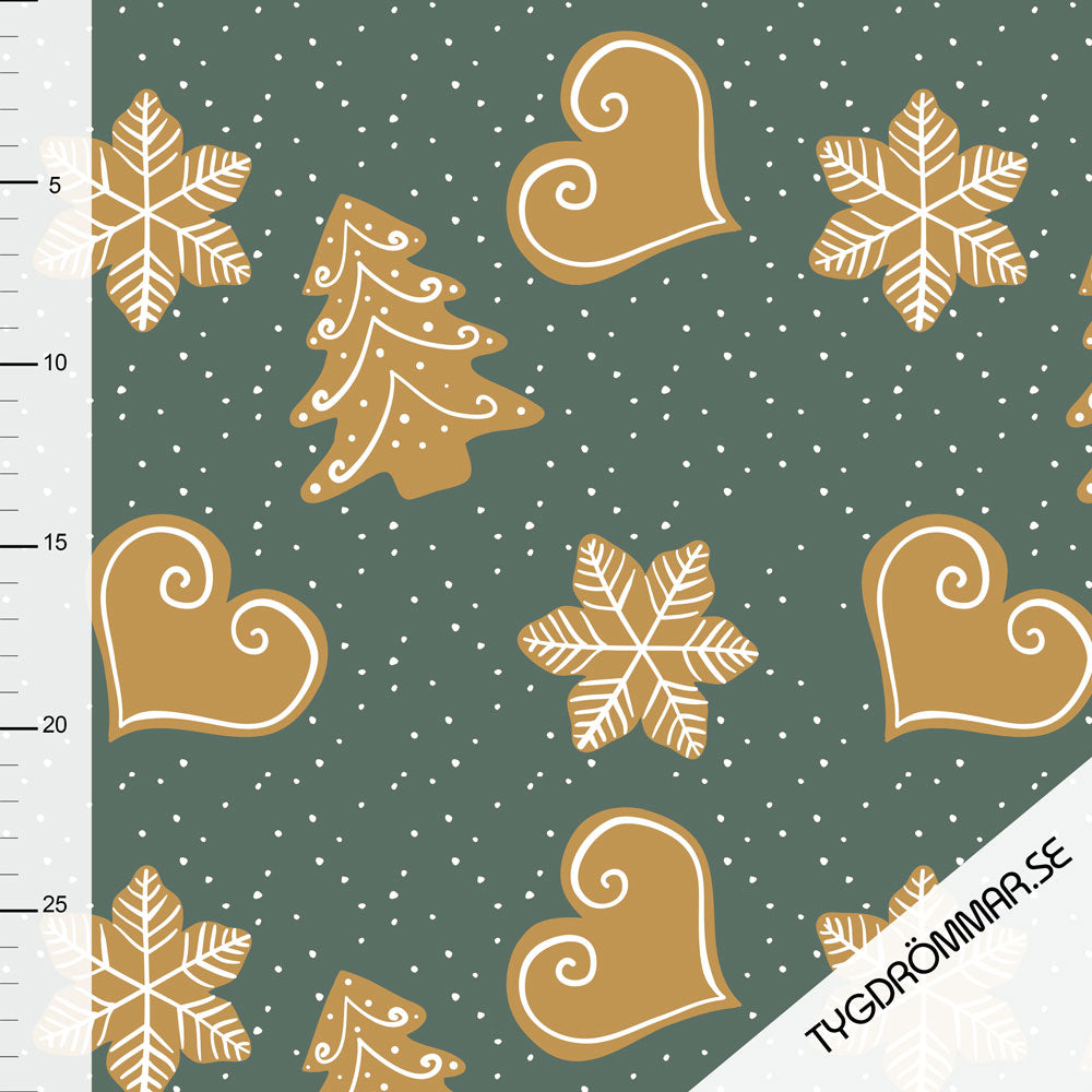 Gingerbread Organic Jersey, Green