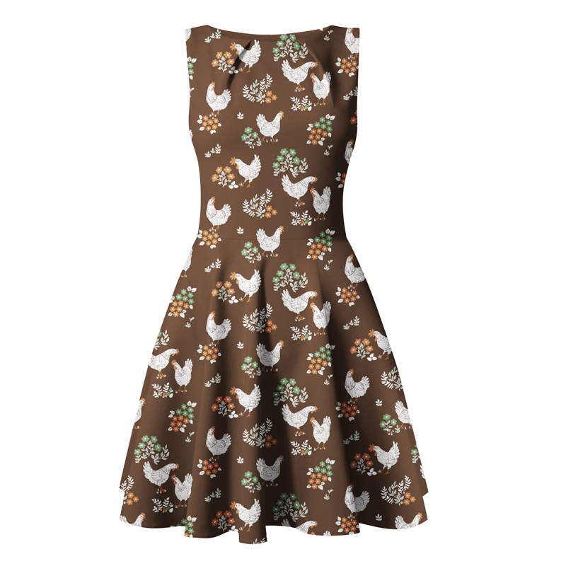 Hens Organic Jersey, Brown