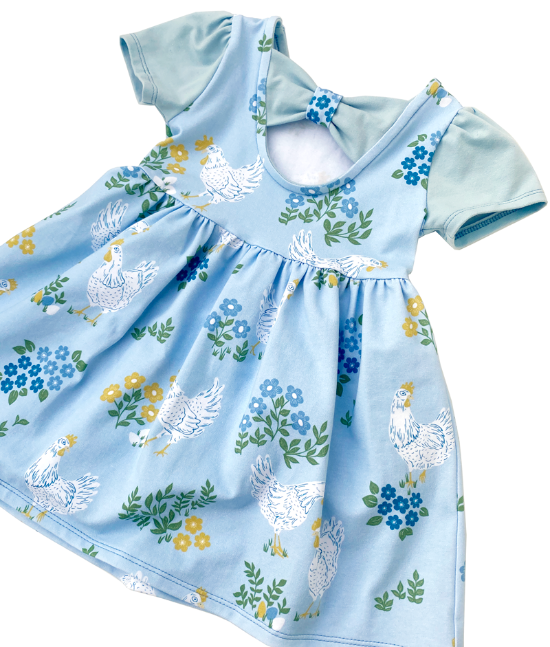 Hens Organic Jersey, Light Blue