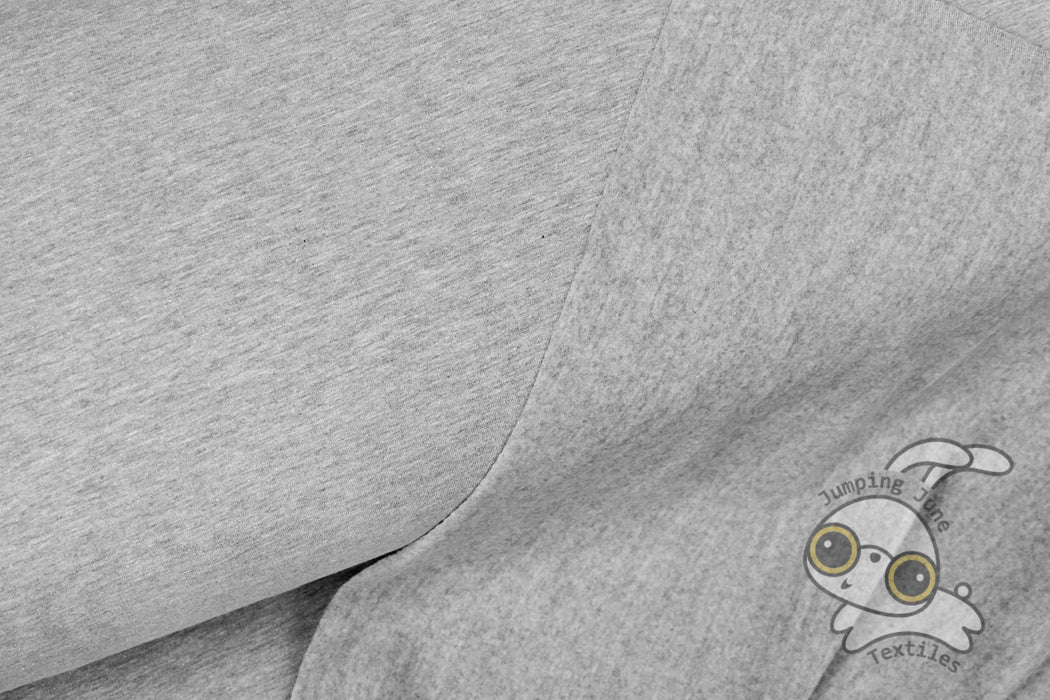 Melange Gray Sweatshirt Fleece
