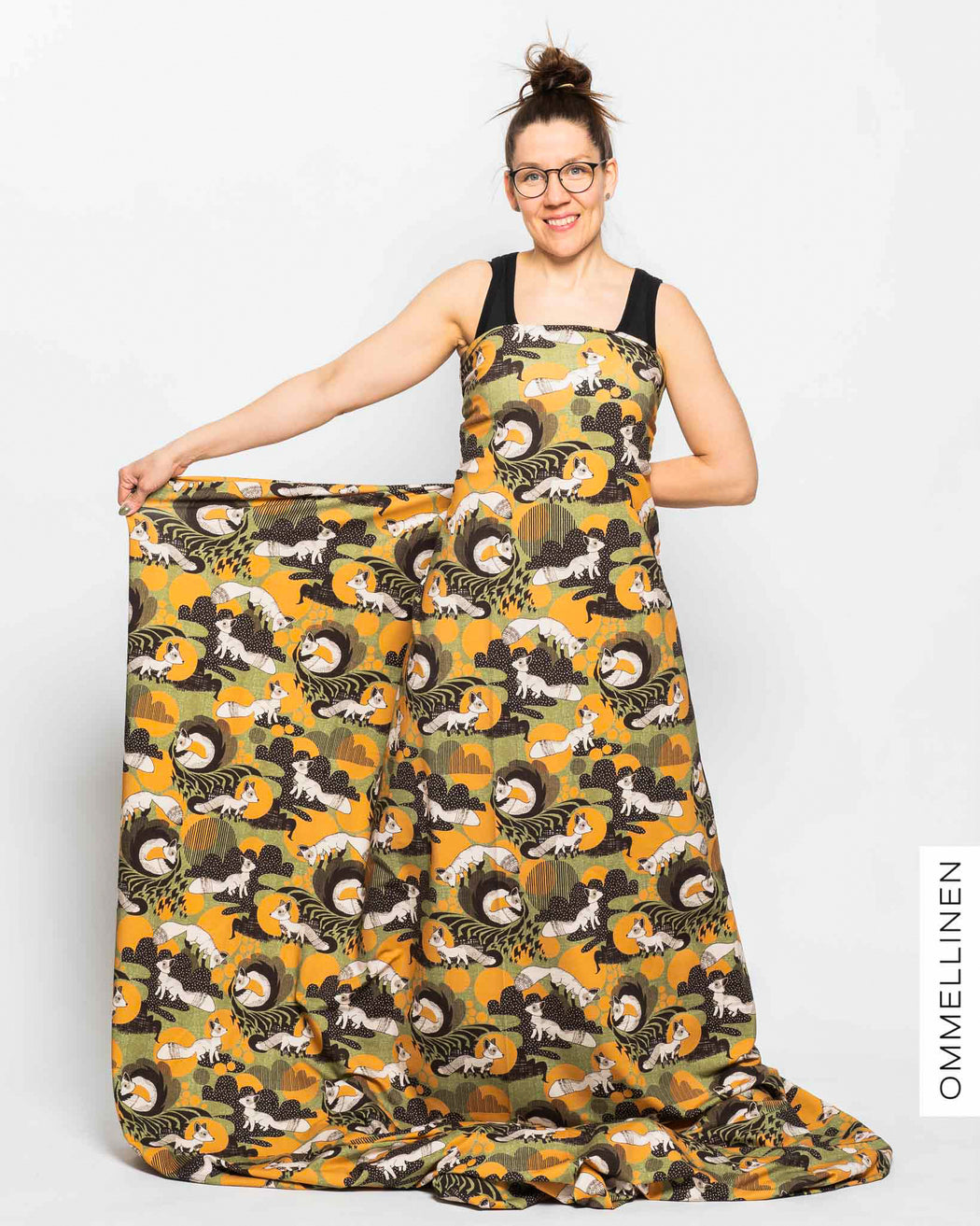 In The Moonlight Organic Stretch French Terry, Brown
