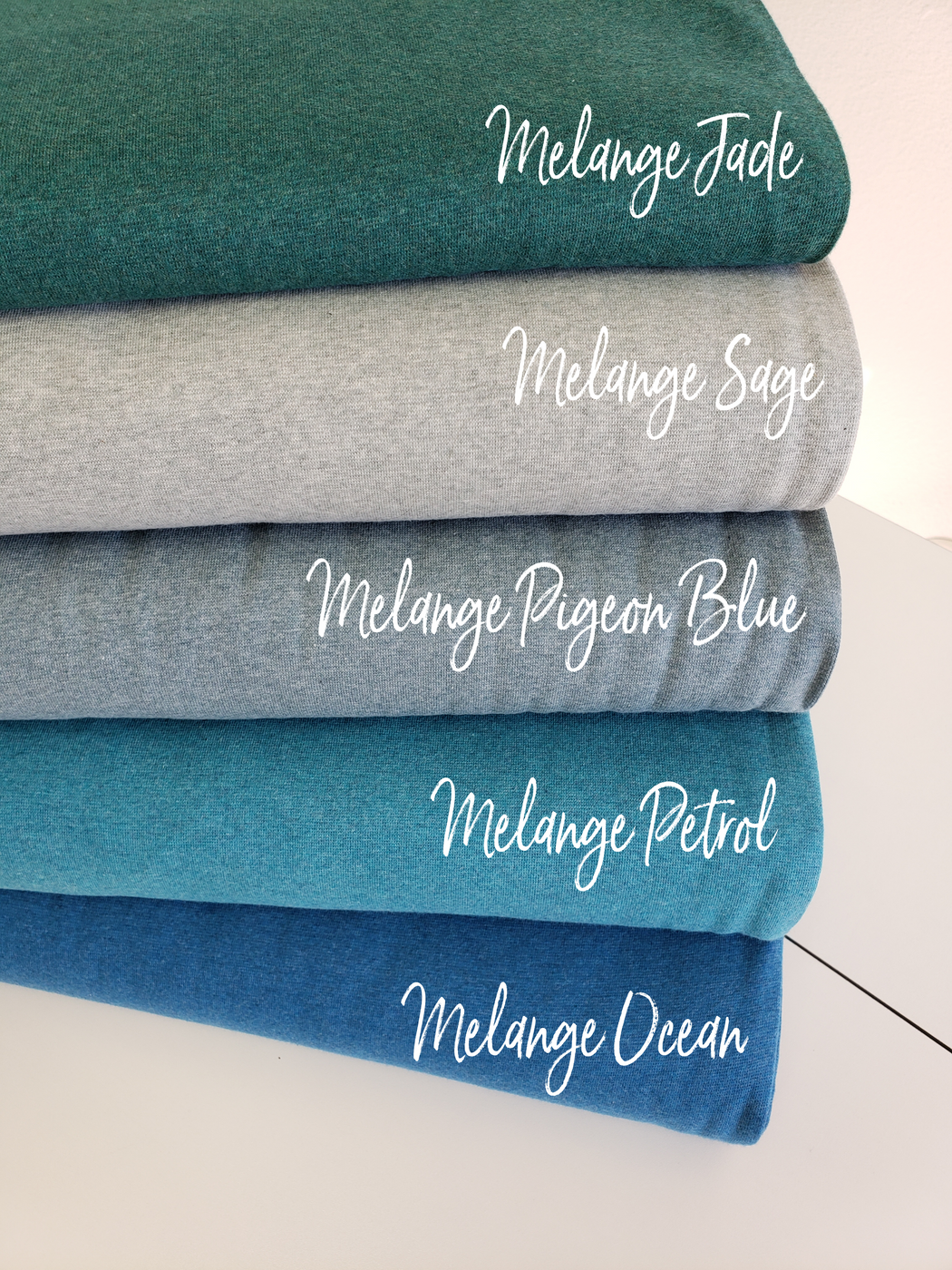 Melange Jade Sweatshirt Fleece