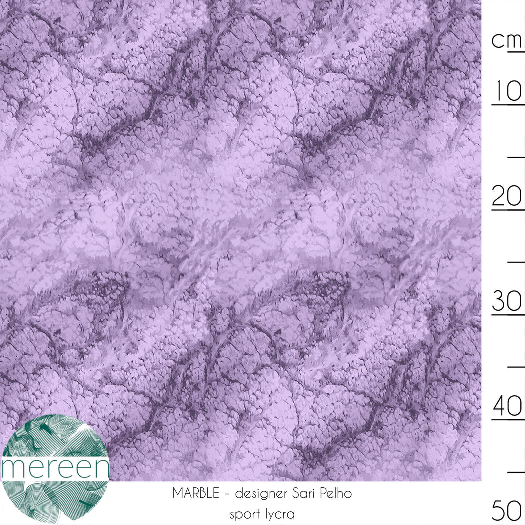 Marble Sport Lycra, Lilac