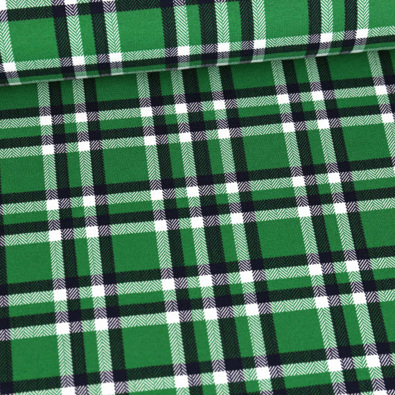 Plaid Jersey, Green