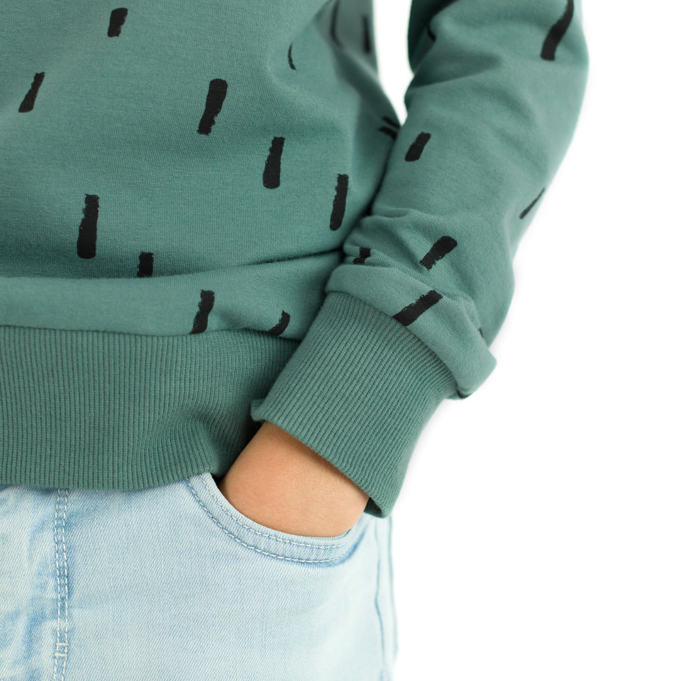Rib Knit, Sagebrush Green