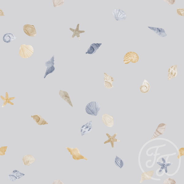 Sea Shells Blue Jersey