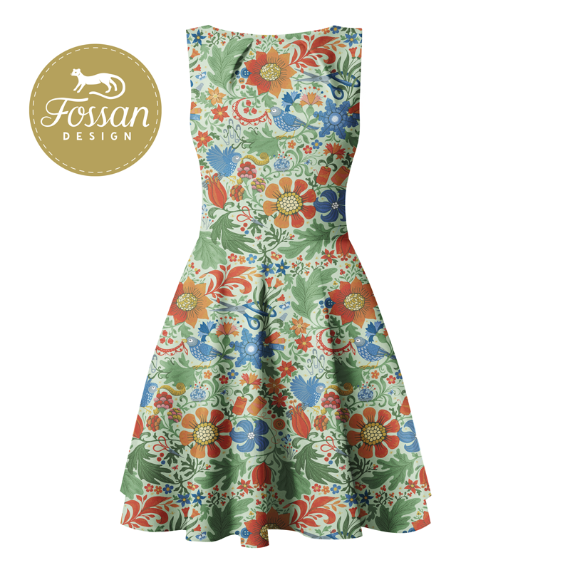 Sewing Story Organic Jersey, Happy Green