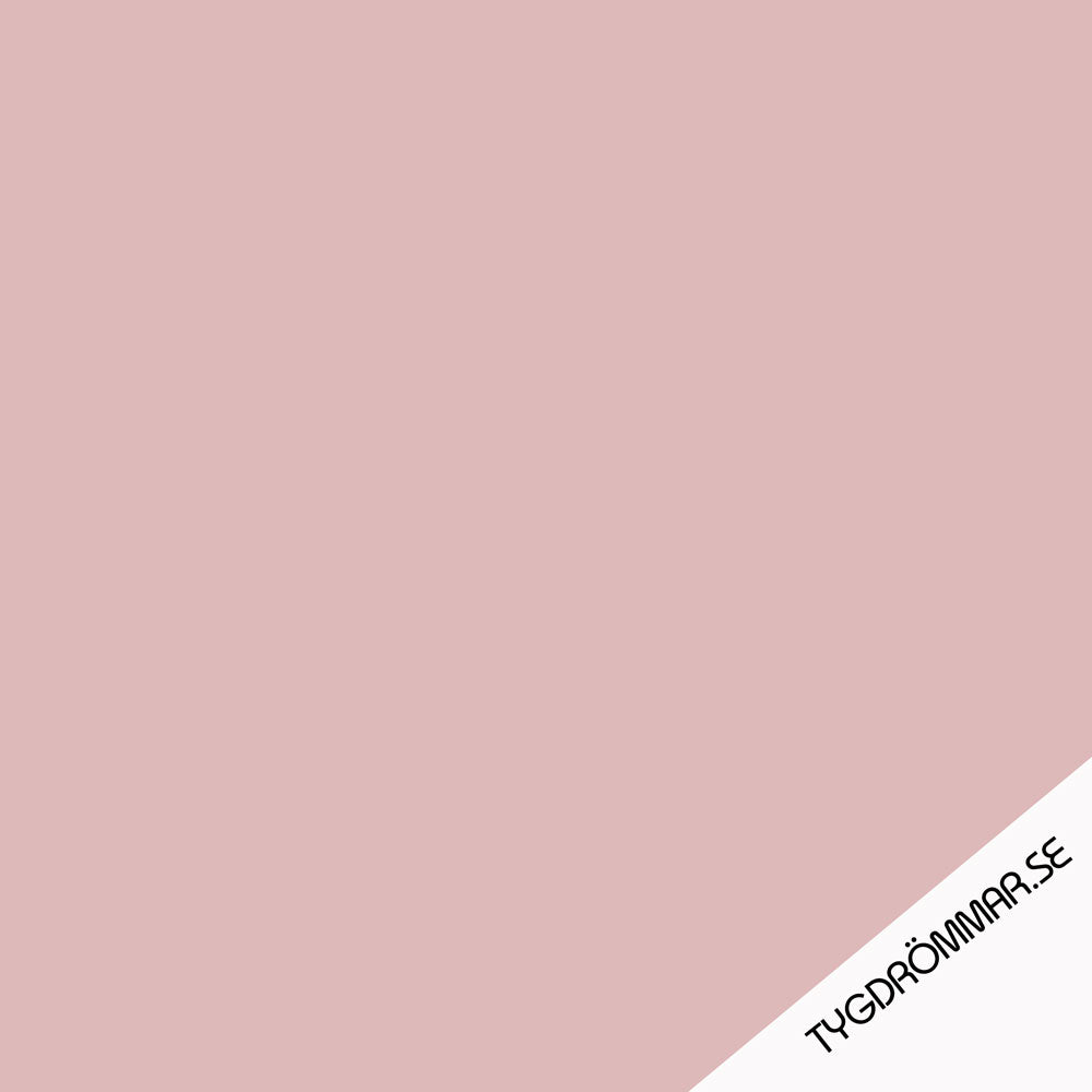 Organic Stretch French Terry Solid, Rosy