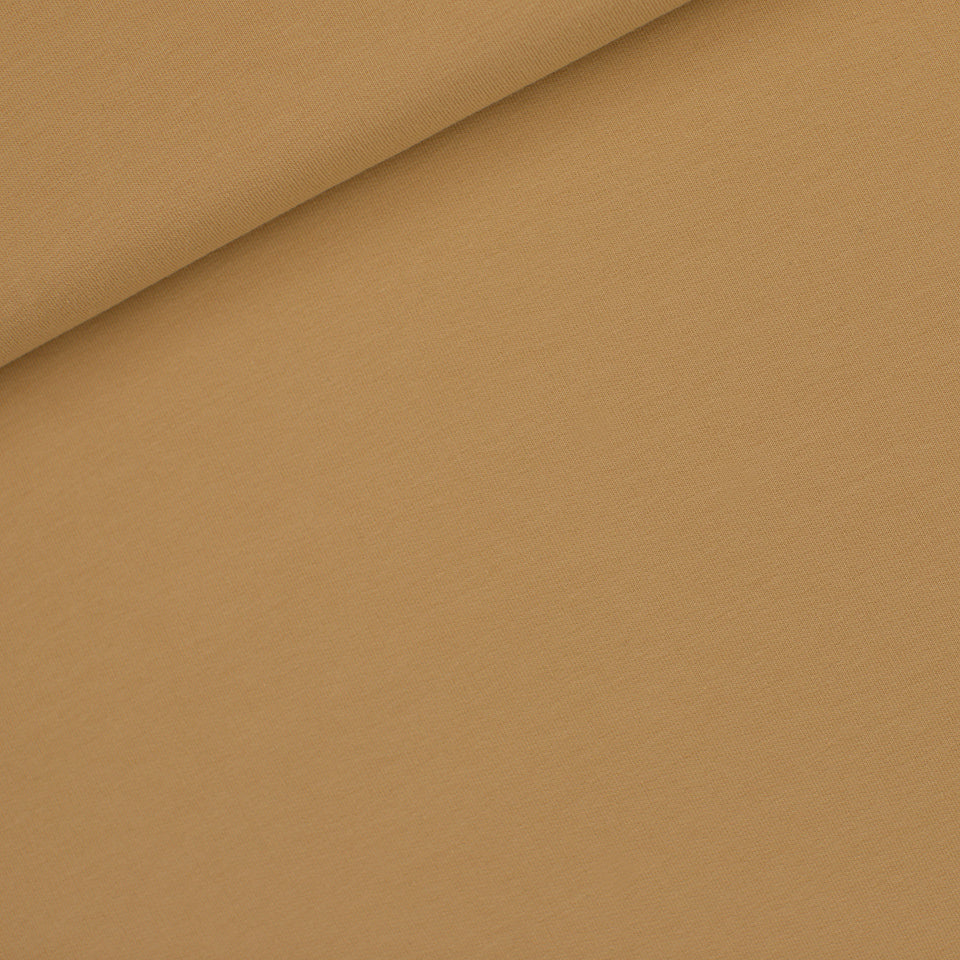 Stretch French Terry Solid, Fenugreek Brown