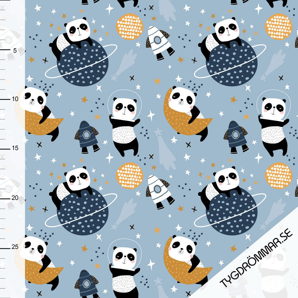 Space Panda Organic French Terry
