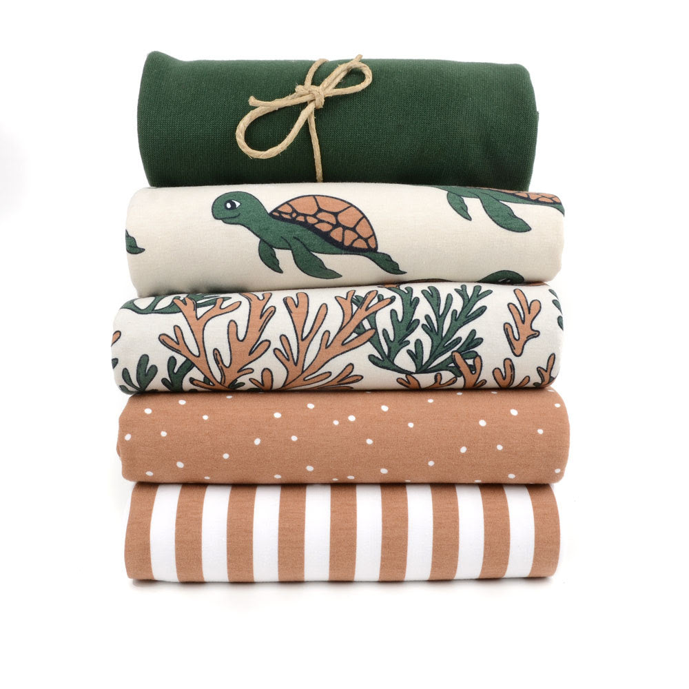 Seaweed Organic Jersey, Forest Green