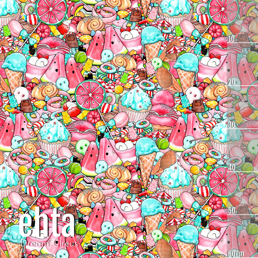 Sugar Rush Organic Stretch French Terry