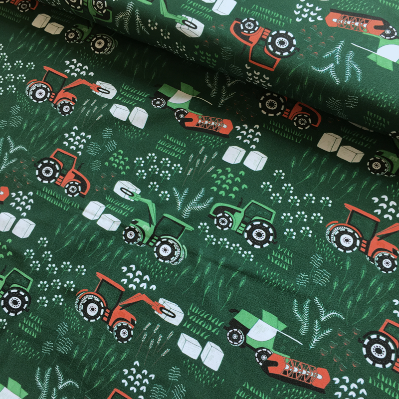 Tractors Organic Jersey, Green