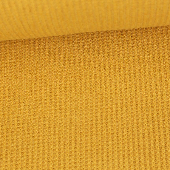 Viscose Sweater Knit, Mustard