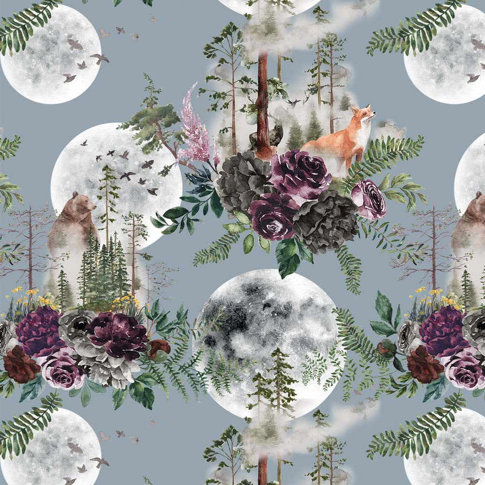 Wilderness Sky Organic Jersey, Gray-Twilight