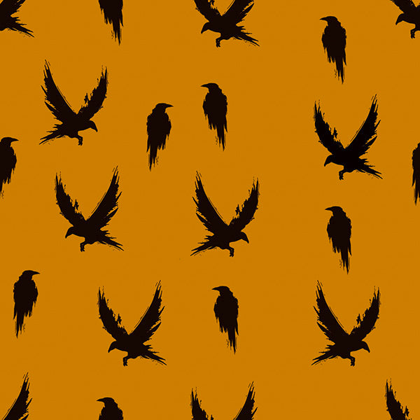Winter Crow Organic Jersey, Burnt Ochre