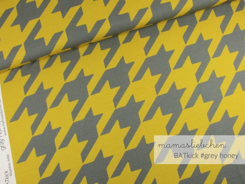 Batkick Jersey, Gray-Honey by Mamasliebchen
