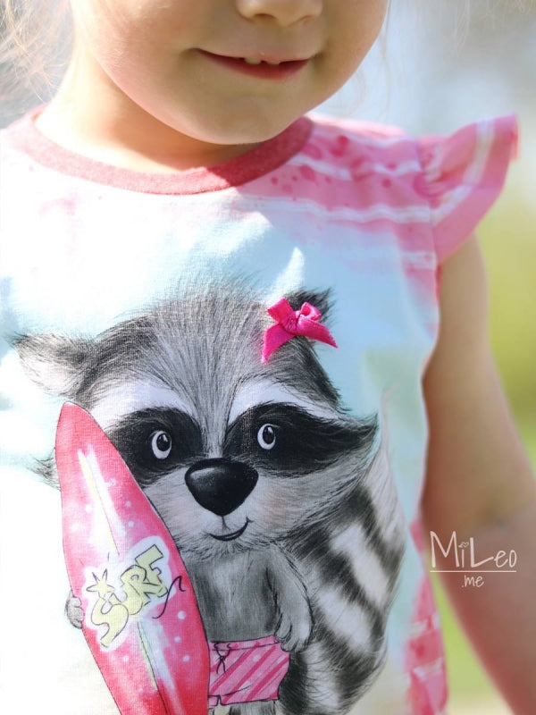 Beach Bo Jersey Rapport, Pink by Mamasliebchen