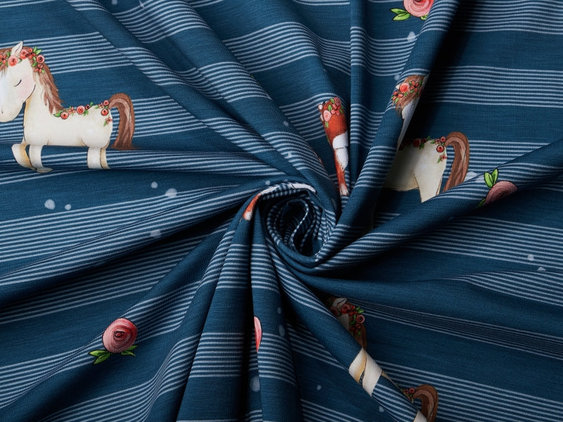 Lina & Lenchen Coordinate Jersey, Dark Blue