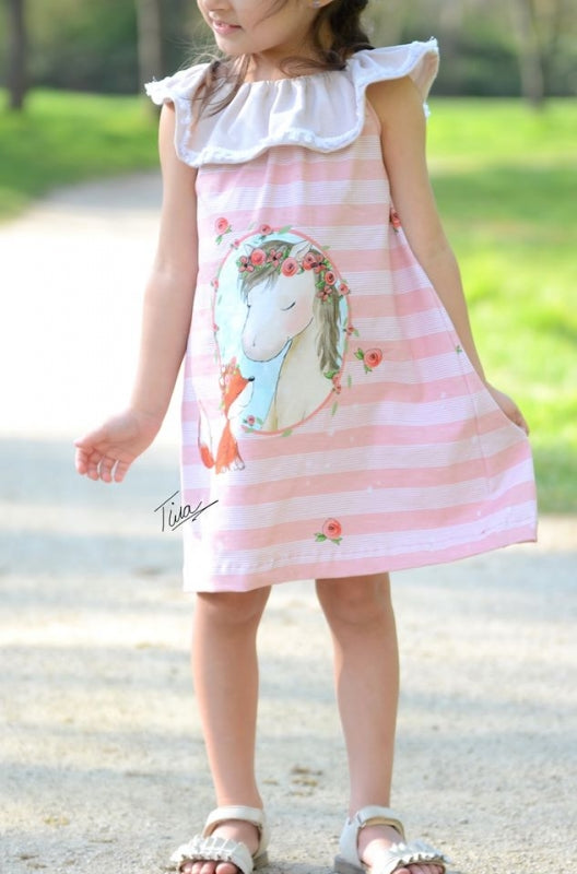 Lina & Lenchen Jersey Rapport, Rose