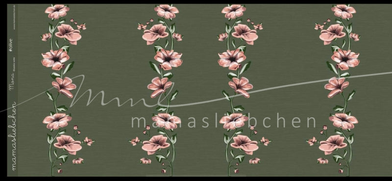 Mona Jersey, Olive by Mamasliebchen