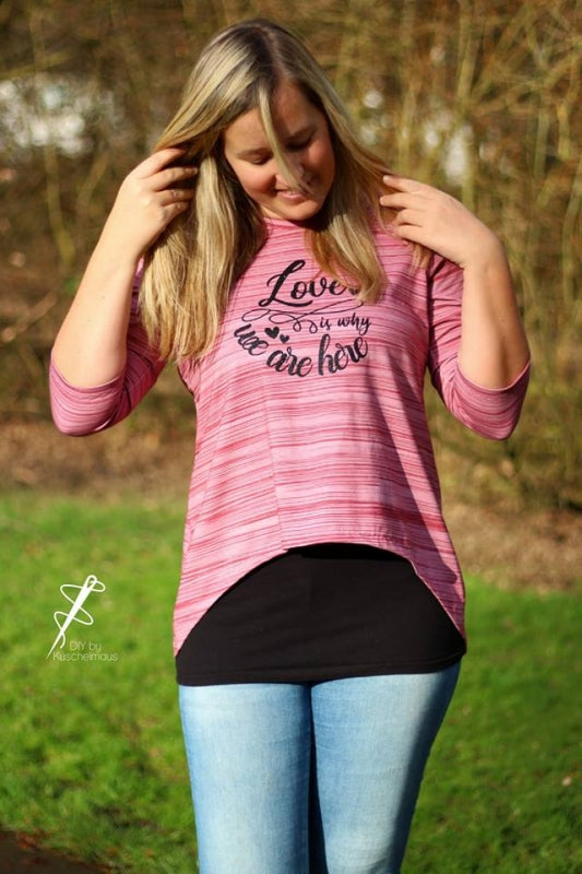 Painted Jersey, Rosewood by Mamasliebchen