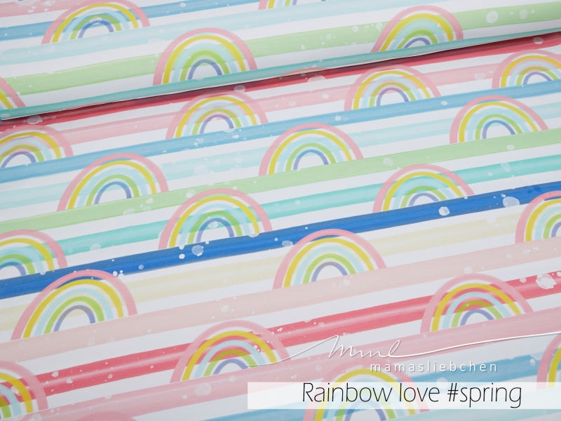 Rainbow Love Jersey, Spring by Mamasliebchen