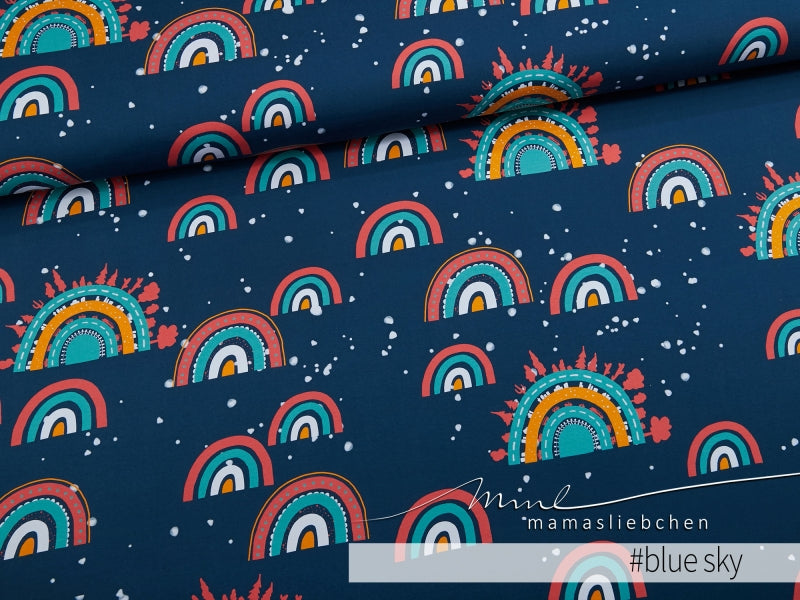 Rainbow Parade Jersey, Blue Sky