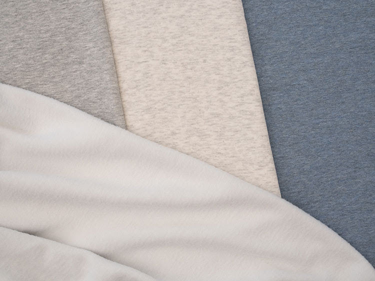 Alpenfleece, Melange Off White