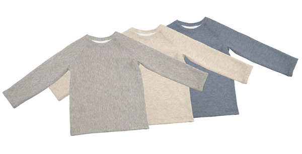 Alpenfleece, Melange Off White