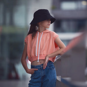 Rib Knit, Melon Punch