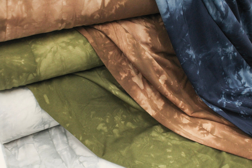 Mocha Pecan Tie Dye Sweatshirt Fleece