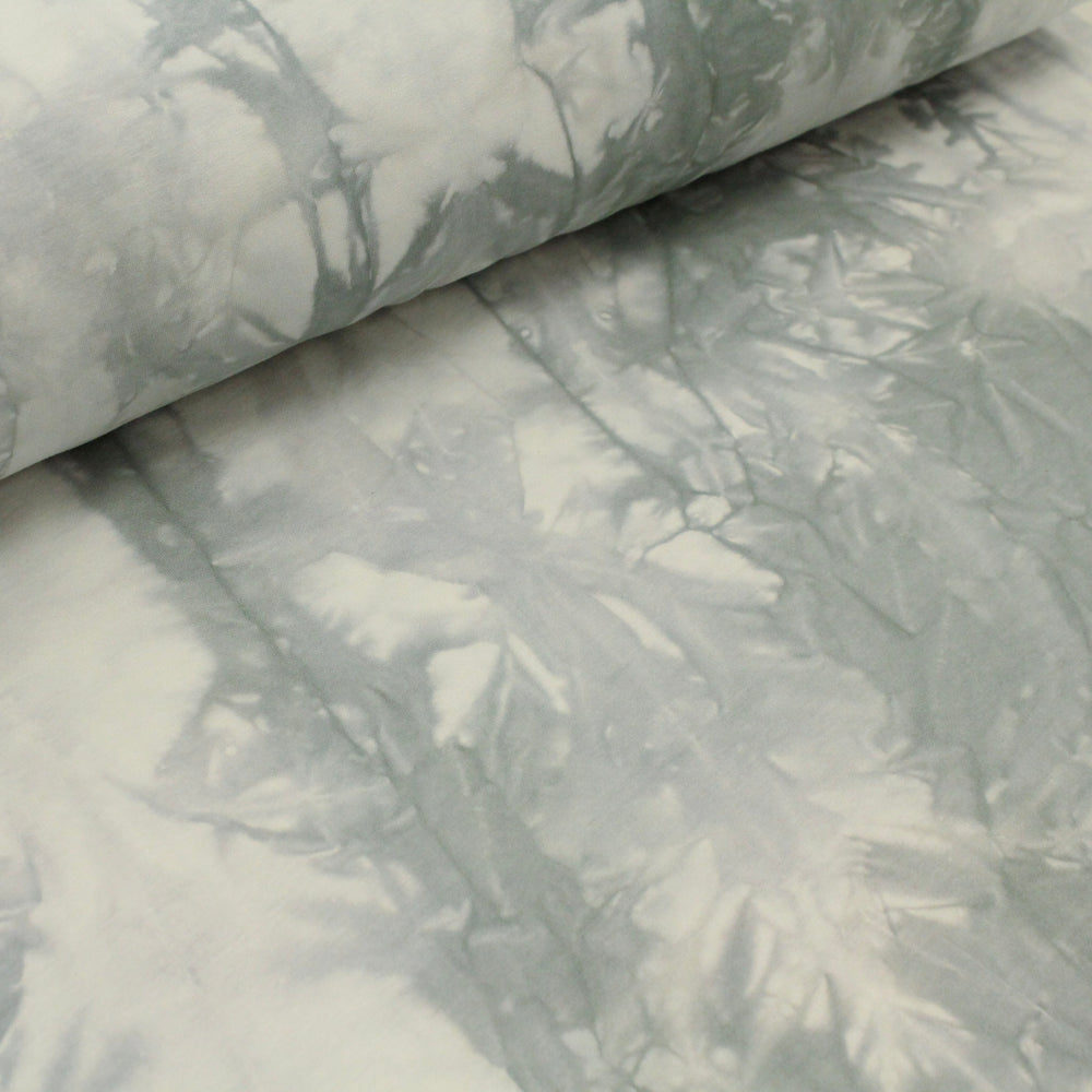 Icy Gray Tie Dye Sweatshirt Fleece