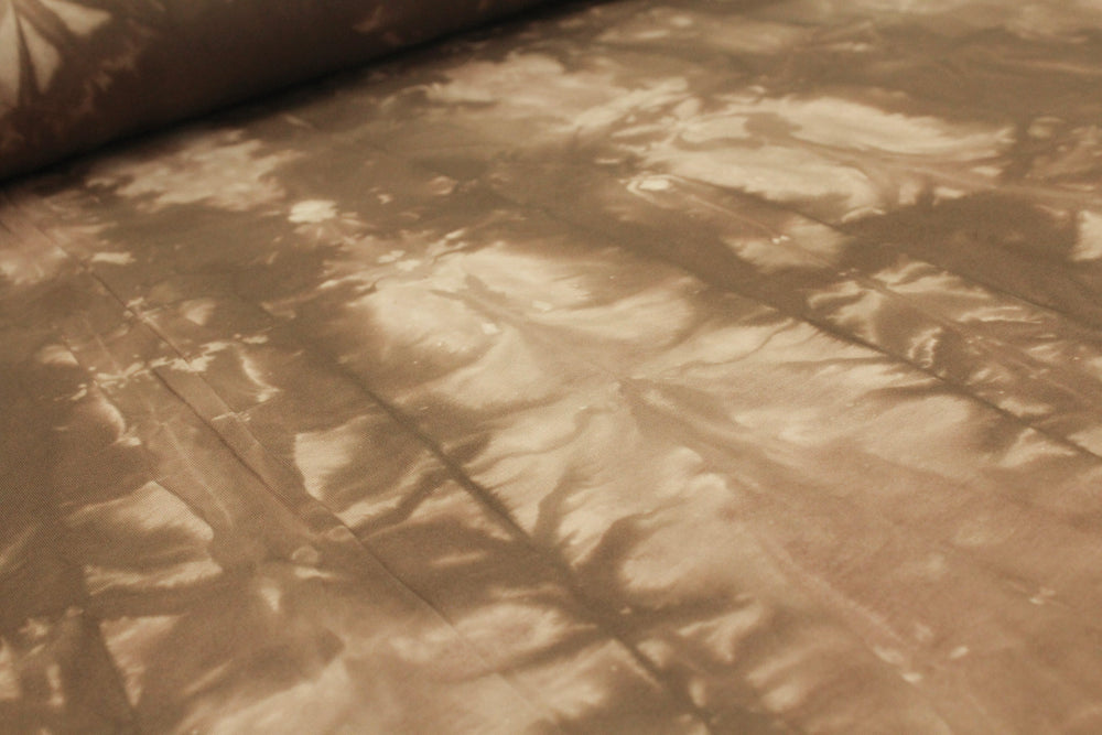 Mocha Pecan Tie Dye Sweatshirt Fleece