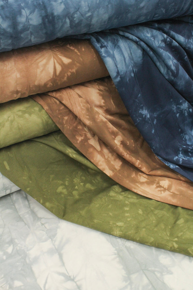 Night Blue Tie Dye Sweatshirt Fleece