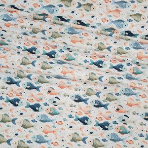 School of Fish Pastel Organic Jersey