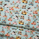 Beep Beep Mint Organic Jersey
