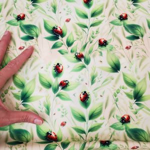 Ladybug Leaves Organic Jersey