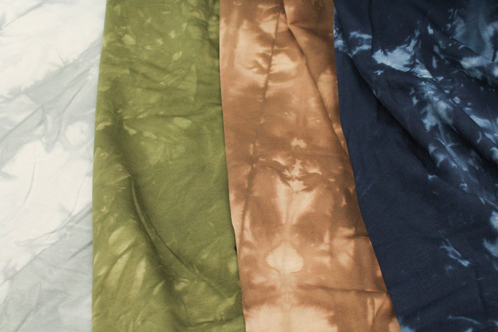 Mocha Pecan Tie Dye Sweatshirt Fleece