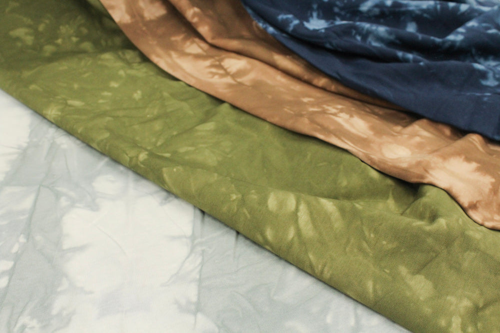 Icy Gray Tie Dye Sweatshirt Fleece