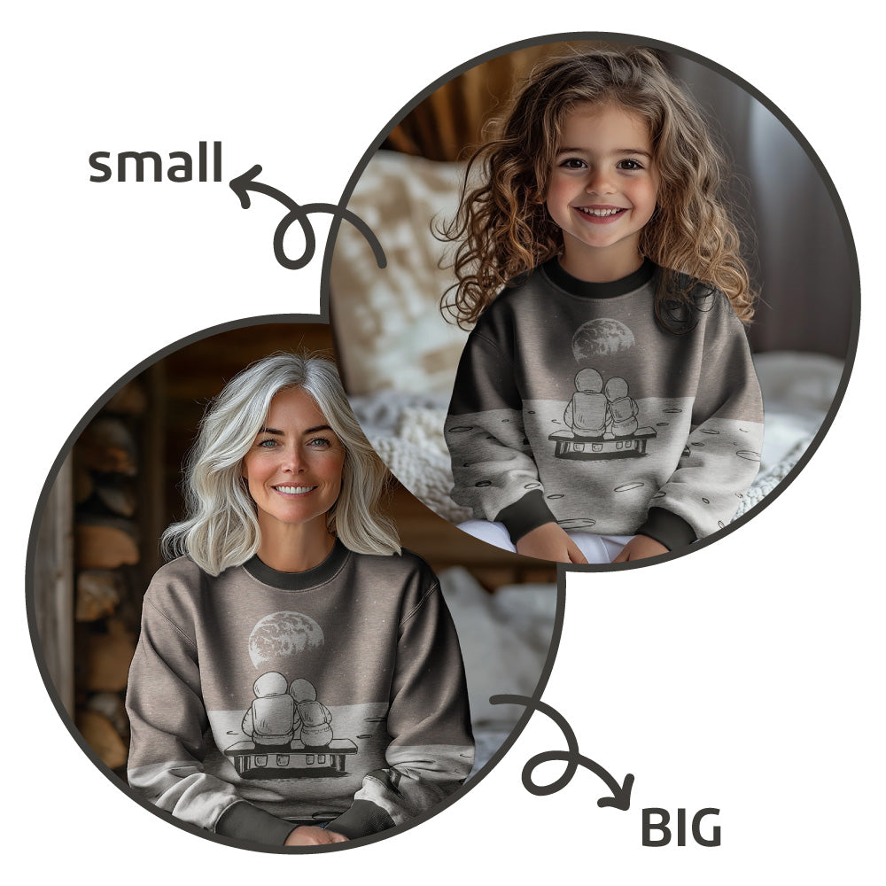 Abby&Me Moon Walkers BIG French Terry Rapport