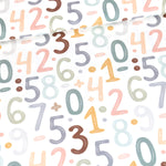 Abby&Me School Fun Numbers Multicolor Organic Jersey