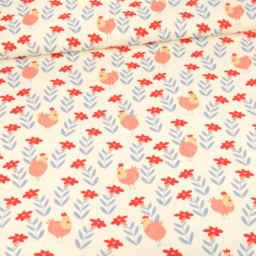 Abby&Me Lovely Chickens Organic Jersey