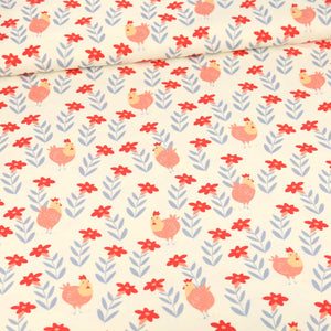 Abby&Me Lovely Chickens Organic Jersey
