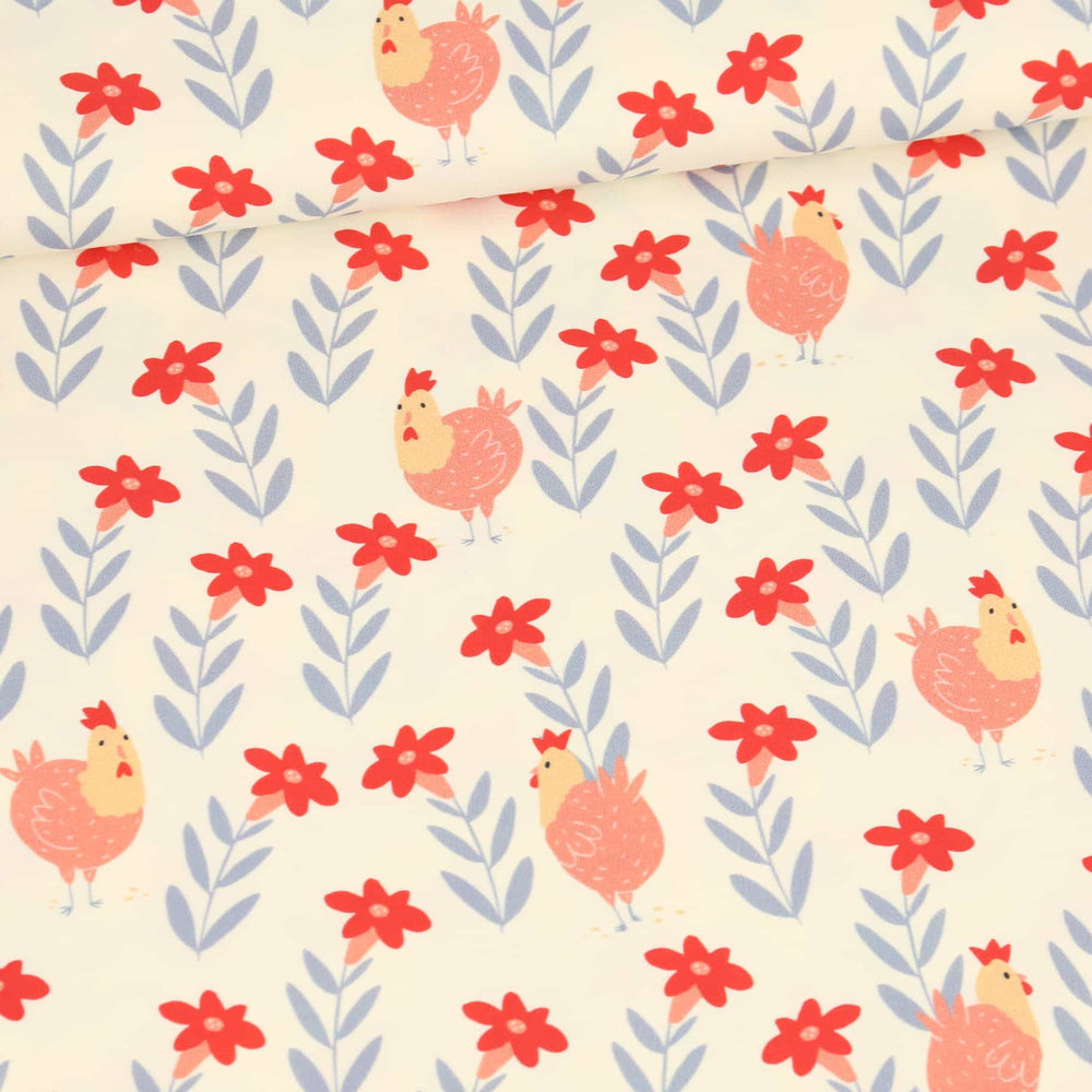 Abby&Me Lovely Chickens Organic Jersey