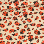 Abby&Me Lucky Ladybugs Organic French Terry